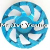 7''metal bond Diamond Grinding Cup Wheel for concrete