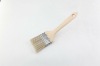 70mm economic synthetic fiber hair angle paint brush