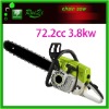 72cc 3.9kw chain saw forest wood cutting garden tool