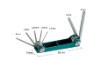 7PC Folding Hex Key Wrench/Hand Tools Set /Hardware Screwdriver Tool Set BE-C008