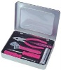 7PC Pink Tool Set & gift tools box