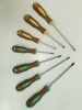 7PCS PP&TPR SCREWDRIVER SET-WOOD GRAIN