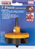 7pc 1" hole saw set