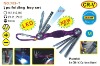 7pc folding torx hex key set with led light