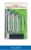 7pcs Flexible Ratchet Combination Wrench Set