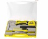 7pcs transparent plastic case tool set