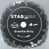 8''(200mm) Deep teeth segmented diamond blade for fast cutting granite---STAC