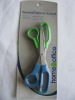 8'' 3pcs office scissors set stack of 3 in blister card packing