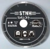 8'' Narrow-Gap Segmented Diamond Blade for Marble Chipping-Free Cutting--STNH