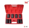 8 PC 1" Metric Heavy Duty Impact Socket Set