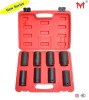 8 PC 3/4" Metric Deep Impact Socket Set, 6PT