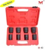 8 PC 3/4" Metric Standard Impact Socket Set, 6PT