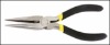 8"dipped handle sharp nose pliers