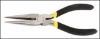 8"double dipped handle sharp nose pliers