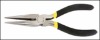 8"double dipped handle sharp nose pliers