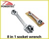 8 in 1 Socket wrench