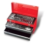 80pcs 1/4" & 3/8" Dr. Tool Kit
