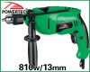 810w 13mm impact drill