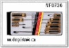 8PCS strip color screwdriver set with box