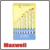 8pc Masonry Drill Bit Set
