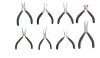 8pcs Mini Pliers Set