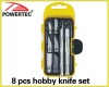 8pcs hobby knife set