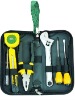 8pcs home owner's tool set,canvas bag tool kit