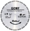 9'' Laser Welded Segmented Small Diamond Saw Blade for Fast Dry Cutting Hard and Dense Material--GEWF