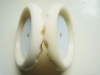 9" concavity wave velcro foam waxing pad