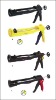 9" cradle type caulking gun / seal gun / silicon gun