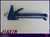 9"half-cylinder type manual ratchet rotating epoxy caulking gun