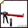 9" manual caulking gun aluminum handle & trigger double caulking gun,dual cartridges caulking gun heavy duty caulking gun