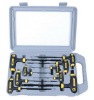 9 pcs screwdriver set/T handle screwdriver/ wrenches