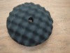 9" wave concavity buffing pad