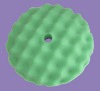 9" wave concavity polishing pad