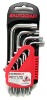 9PC TORX HEX KEY SET(SHORT ARM)