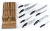 9Pcs Stainless Steel Kitchen Knife Set A