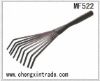 9Teeth steel garden claw rake