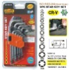 9pc hexgon socket key set