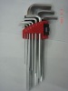 9pc long hexagonal key wrench sets