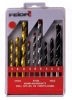 9pcs Combination Drill Set