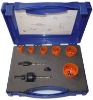 9pcs HSS Bi-metal Hole Saw Set