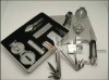 9pcs Multi function camping tool set and kit M05