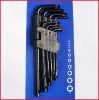 9pcs black plum-blossom wrench (CR-V)