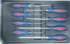 9pcs hardened double-tune go-through screwdriver