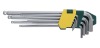 9pcs hex key wrench long extral set