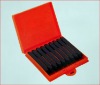9pcs metal number punch, cnc machining parts, precision machining parts
