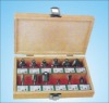 A type 12 pcs Router Bit Set with TCT For Wood-working
