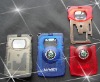 ABS+steel+compass mini tool army survival card C310