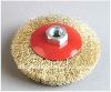 Abrasive Copper Brass Wire Bowl shaped Wheel Brush